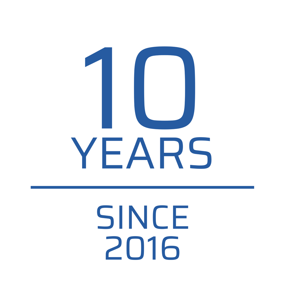 10 years of BE - since 2016
