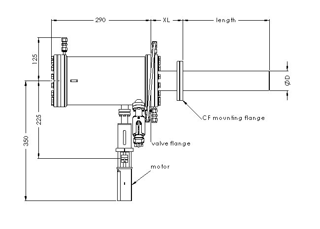 Schematic drawing VCS